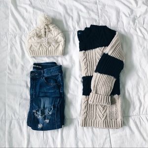 Two-toned GAP Knit Sweater